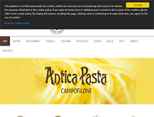 Tablet Screenshot of anticapasta.it